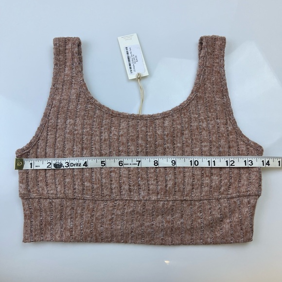 Z Supply Maple Heather Zoe Rib Tank Bra N227 - Picture 13 of 16